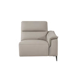 NAPLES TRUFFLE LEATHER SOFA