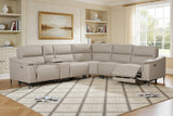 2+W+2 (3 pieces) 5 seater corner sofa
