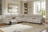 NAPLES TRUFFLE LEATHER SOFA