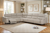 NAPLES TRUFFLE LEATHER SOFA