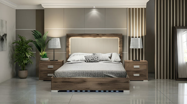 Bella Bed 150 (150x200 mattress) - Rovere Monte