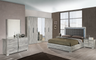 Serena Bedroom Set With 6-Door Wardrobe - Light Grey