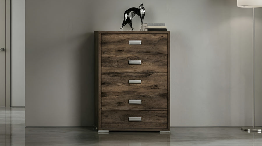Bella 5-Drawer Chest - Rovere Monte