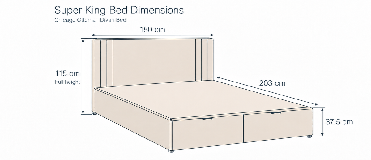 6FT SUPER KING SIZE