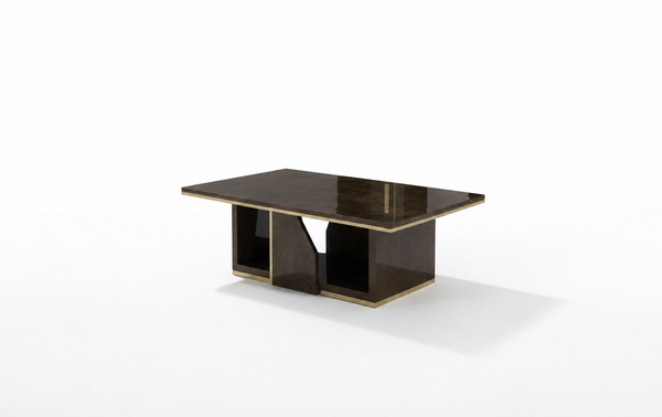 Desiree Extendable Table - Bronze Gold
