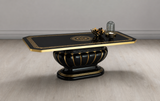 Aurora Coffee Table 130x70 - Black Gold