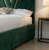 Valentino Designer Upholstered Bed Frame