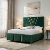 Valentino Designer Upholstered Bed Frame