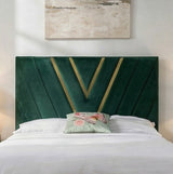 Valentino Designer Upholstered Bed Frame