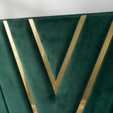 Valentino Designer Upholstered Bed Frame