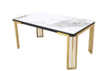 White and Gold