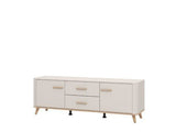 Dariqon Cashmere And Oak Effect 154cm TV Unit - 11014453