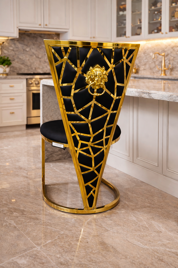 Dragon Dining Chairs with Knocker Back