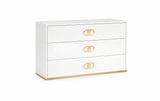Vogue Dresser - White Gold