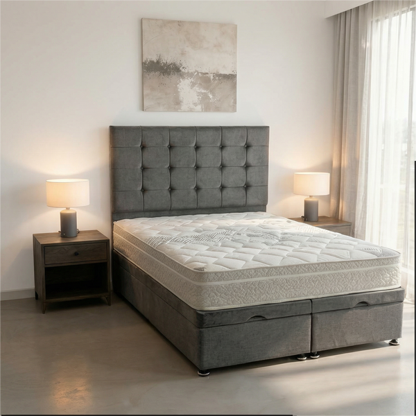 Cubed Ottoman Divan Bed