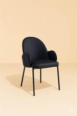 Laid Black Chair
