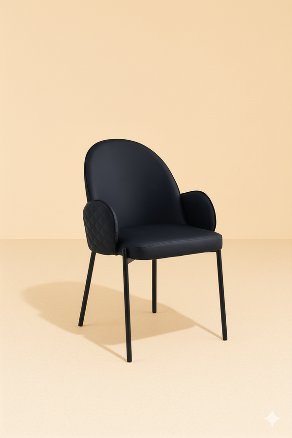 Laid Black Chair