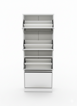 Mirror Shoe Rack