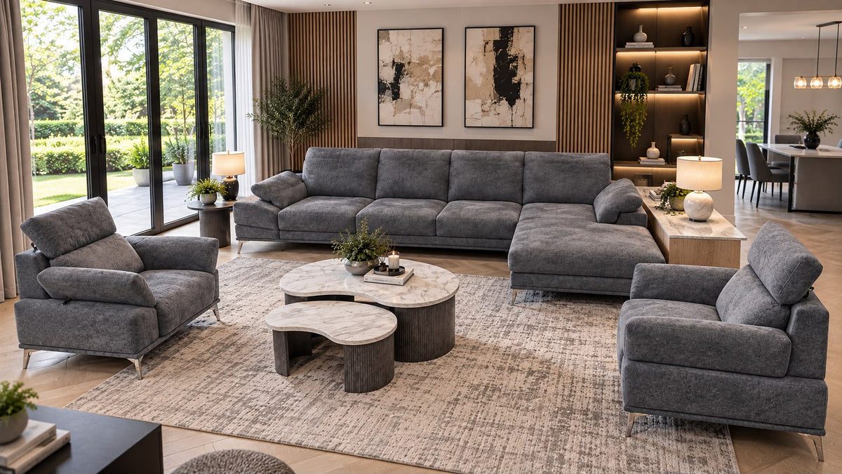 New Trend Italian Sofa Set