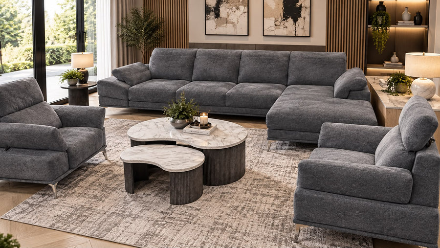 New Trend Italian Sofa Set