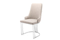 Beige with Silver legs