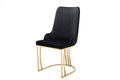 Black with Gold legs