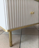 Maison White And Gold 3 Door Sideboard - 3145