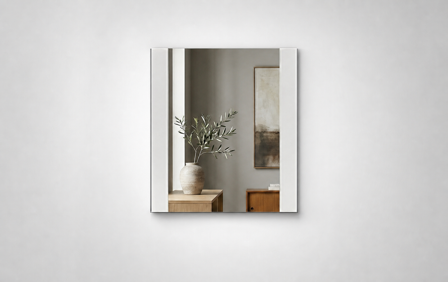 Bella Mirror - White