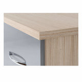Nevada 5 Drawer Chest (3+2) – Grey Gloss & Light Oak Effect Veneer