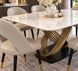 Orion Dining table set with 6 chairs