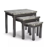 Rumy Marble Effect Nesting Tables