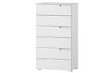 Santino White High Gloss Chest Of Drawers S3 - 2622