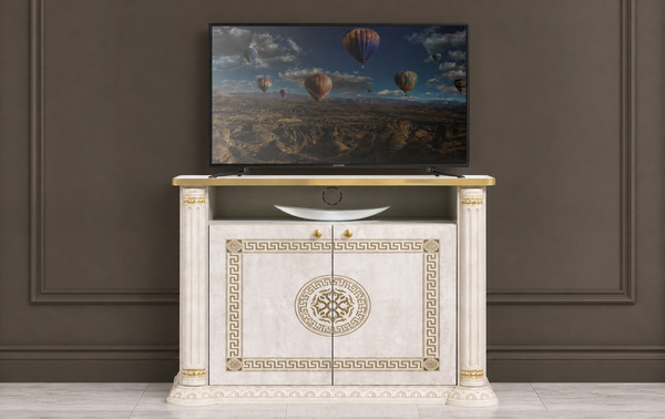 Aurora TV Unit 95x50 - Beige Birch Gold