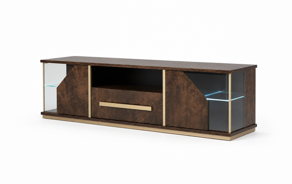 Desiree TV Unit - Bronze Gold
