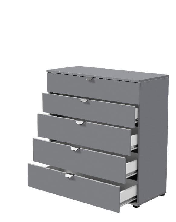 Valentina Grey Chest of Drawers - 11008297