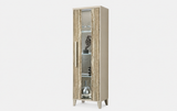 Caprice 1 Door Vetrine - Beige Ambrosiana