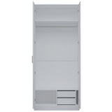 Derby tall 2 Door [ 2 draws inside ]