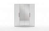 Bella 4 Door Wardrobe – 190cm - White