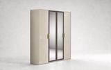 Gilda 4-Door Wardrobe - Pearl Bronze