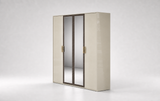 Gilda 4-Door Wardrobe - Pearl Bronze